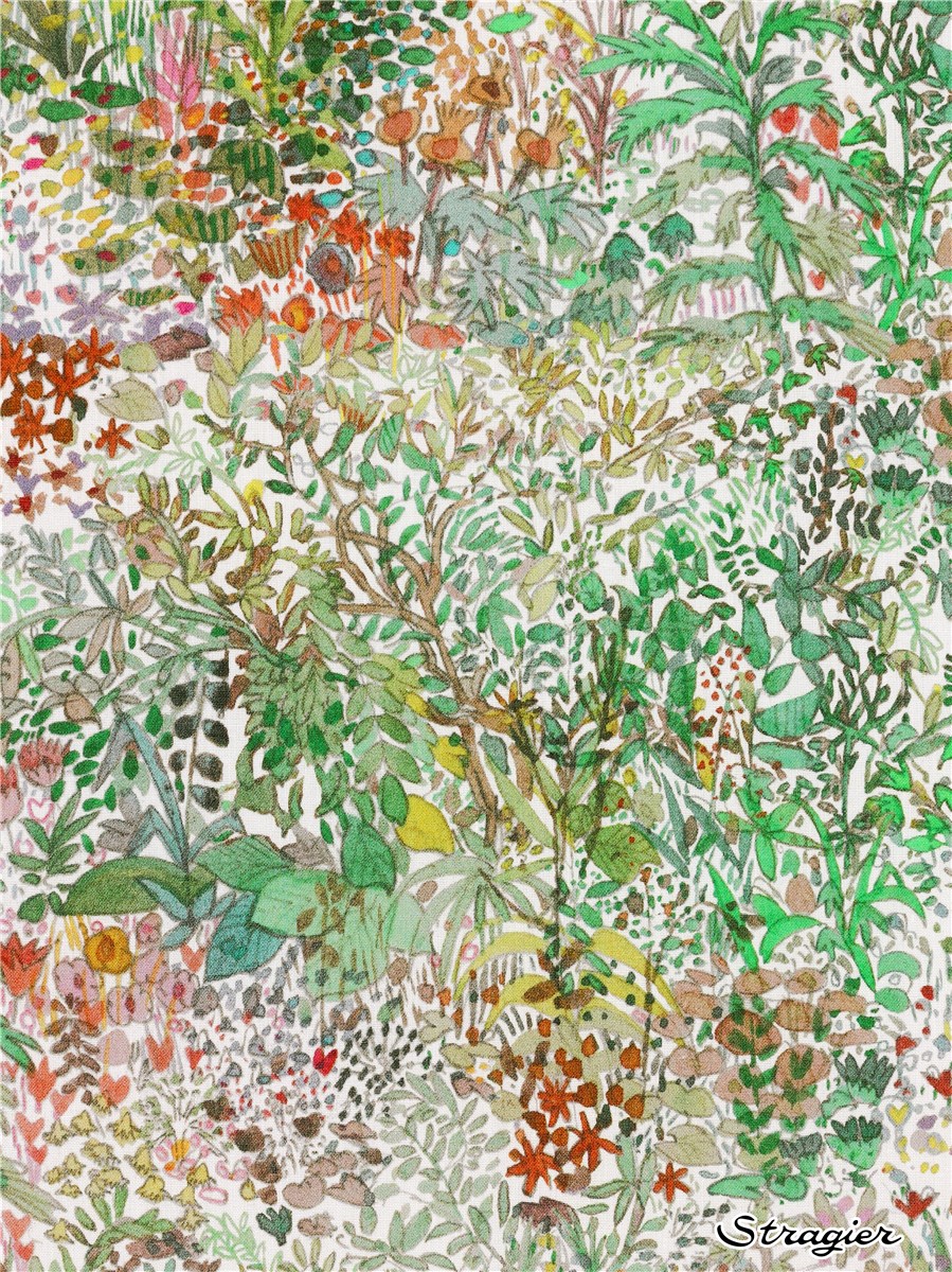 Liberty Tana Lawn BIO - Fields of Eden - Vert