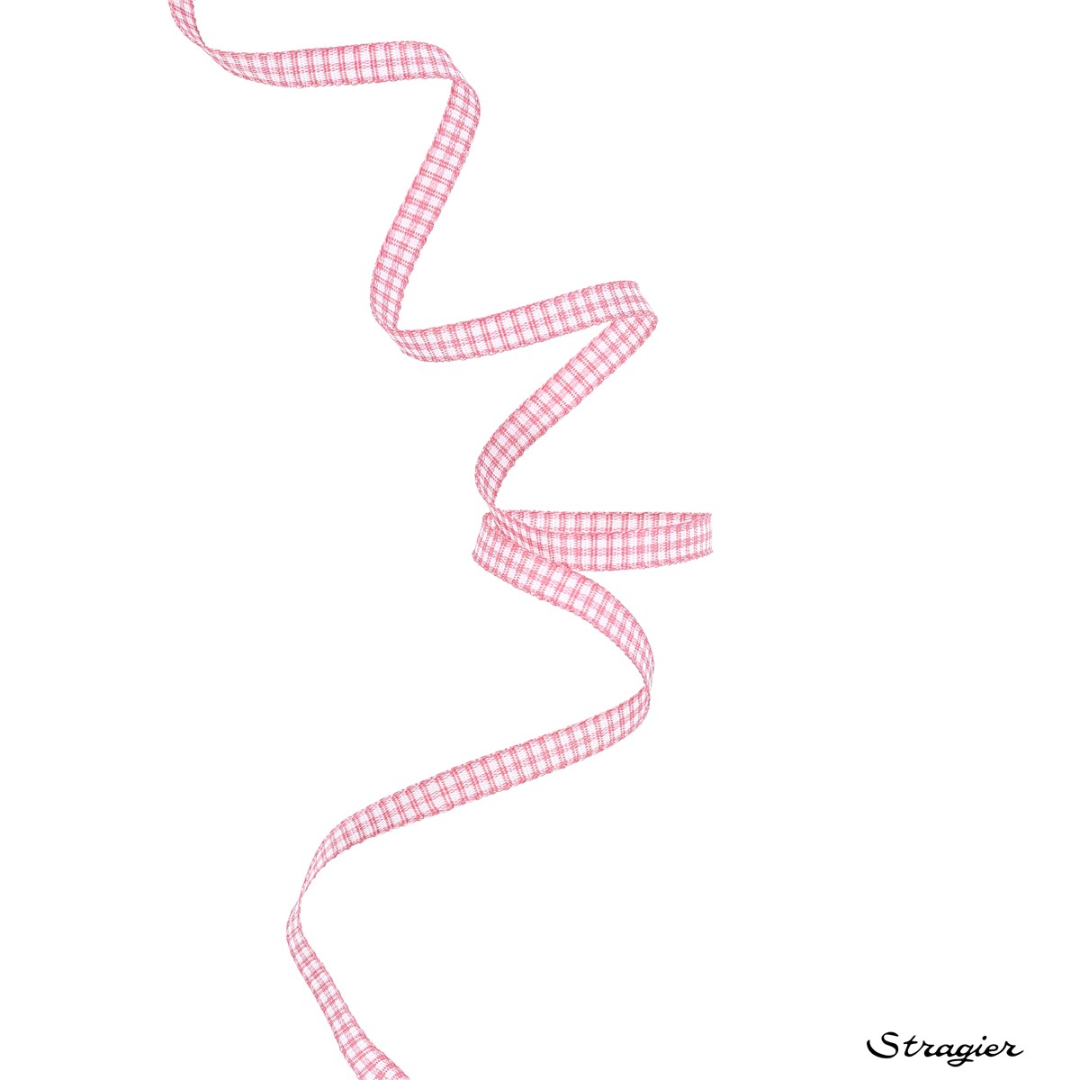 Tape - mini Vichy - Vieux Rose - 5 mm