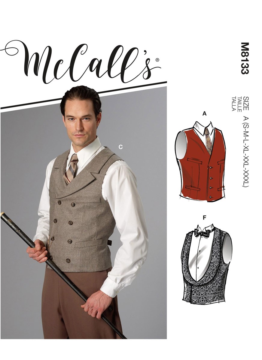 Patron McCalls - M8133 -  - S-M-L-XL-XXL-XXXL 