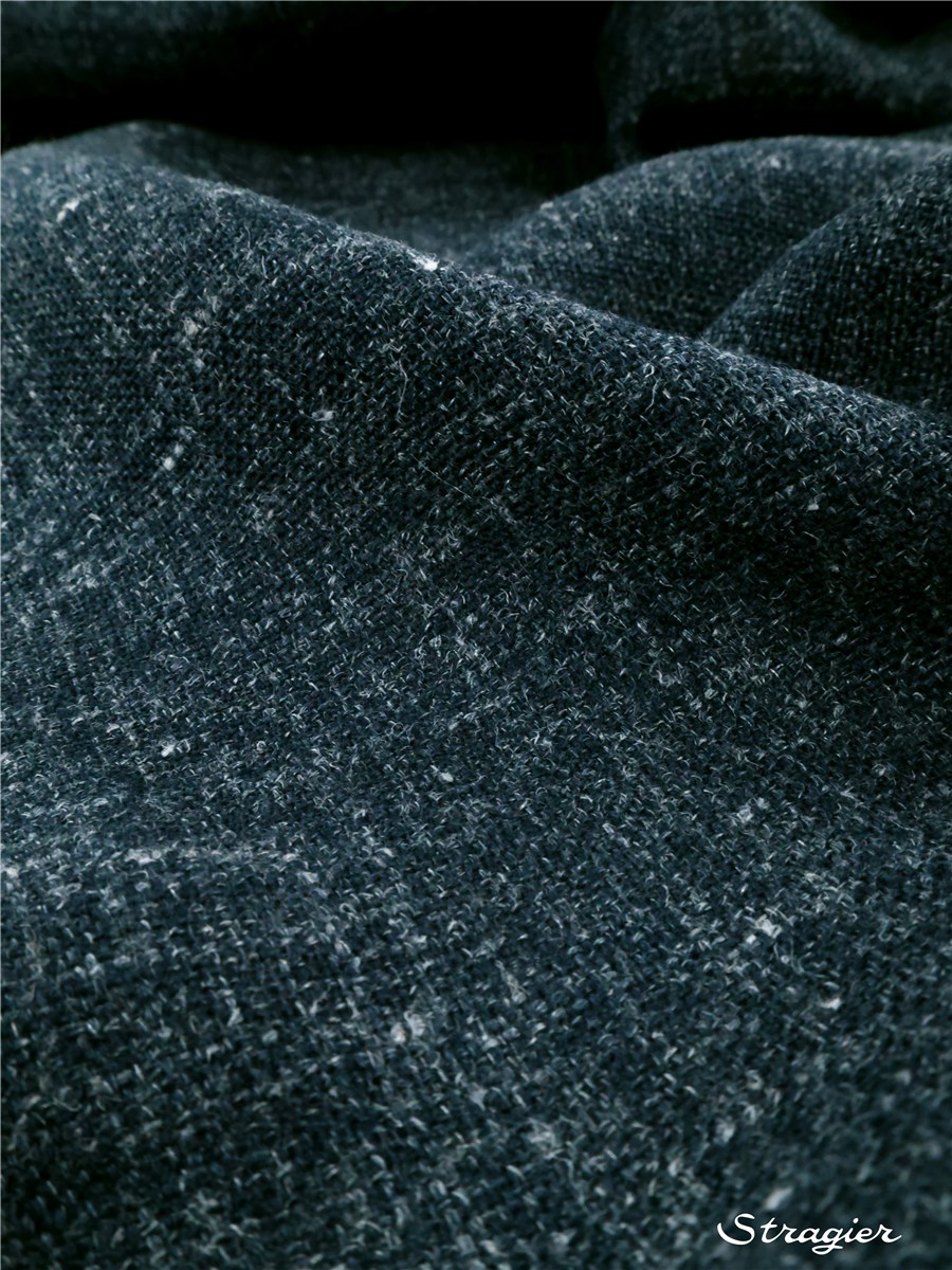 Acrylin - uni - Marine chiné - 160 cm