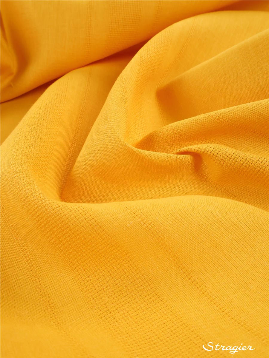 Cloth - with openwork - uni - Jaune Tournesol
