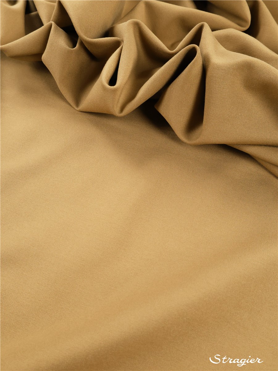 Milano Knitted Fabric - Stretch -370g - Plain - Camel
