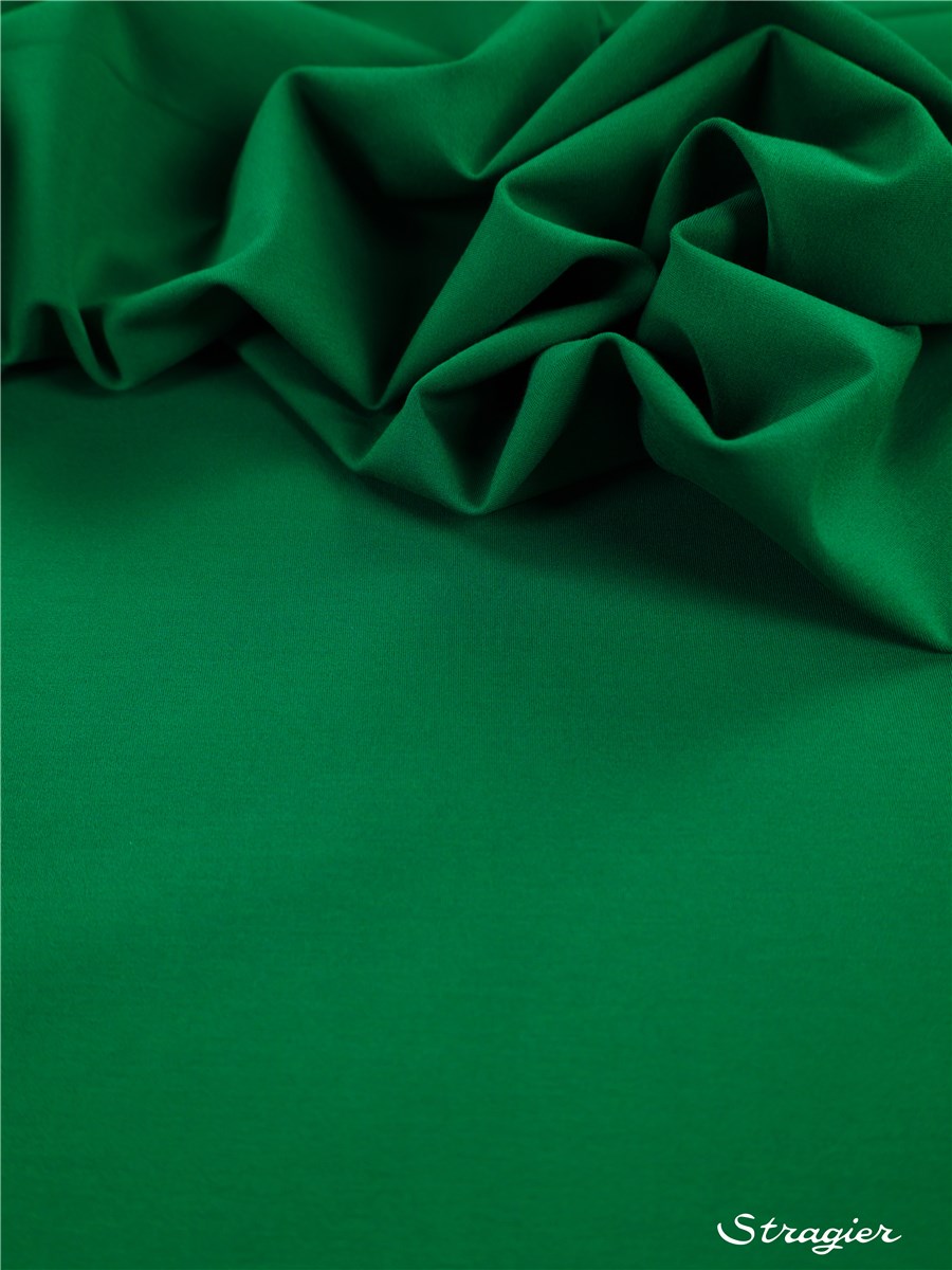Milano Knitted Fabric - Stretch -370g - Plain - Vert Emeraude
