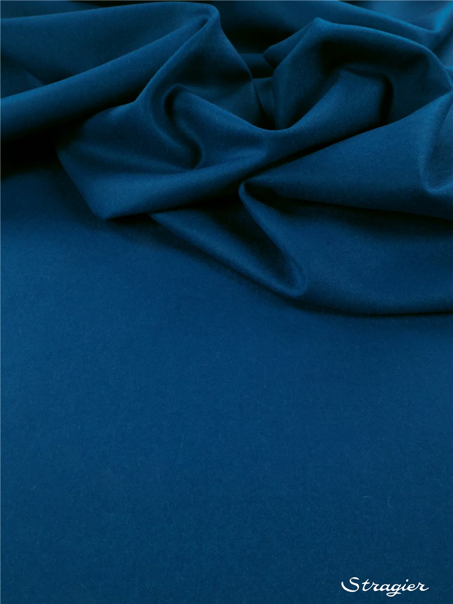 Laine Foulée Merinos - Uni - Bleu Impérial