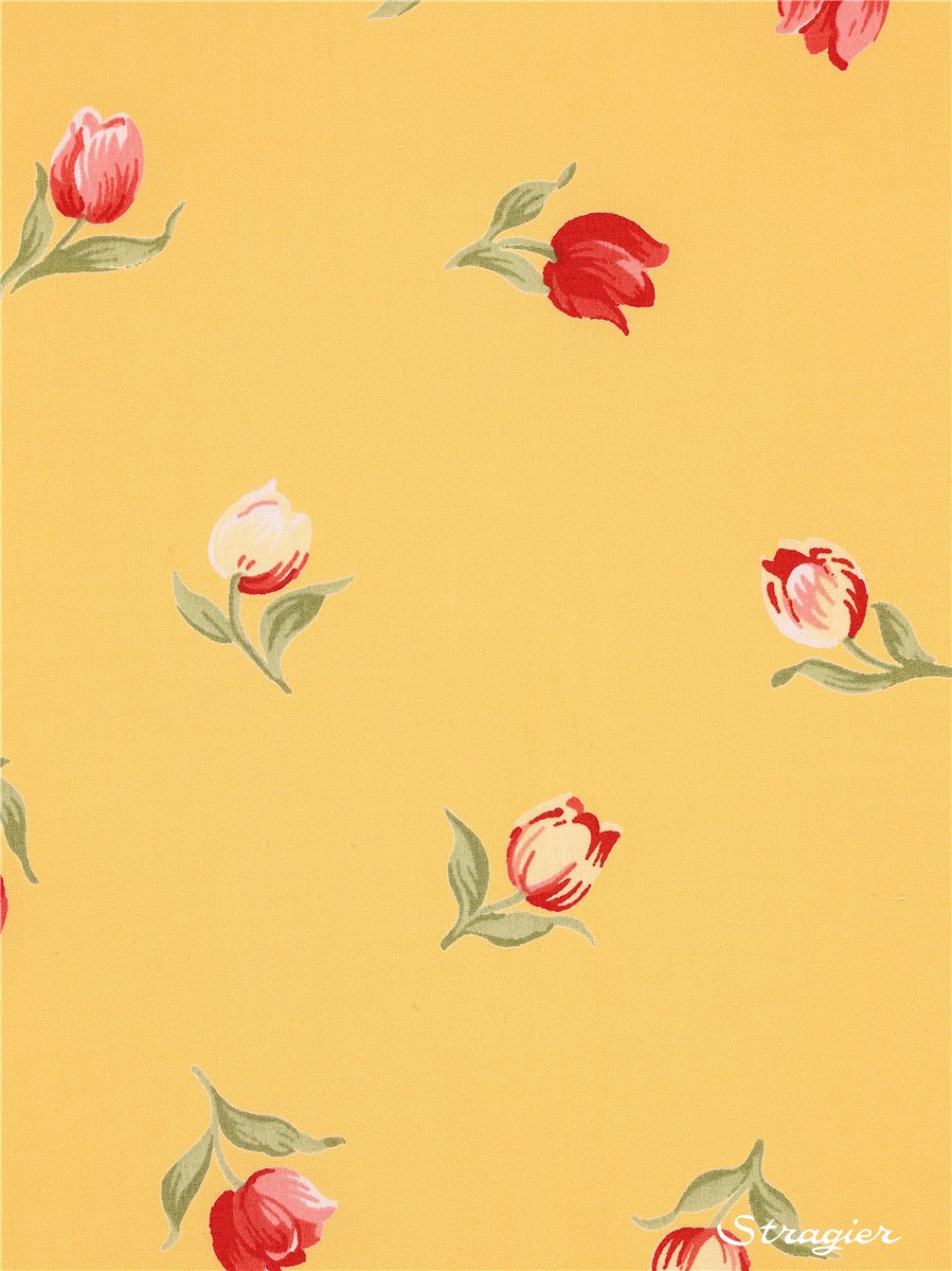 Batiste de Lawn - Tulipia - Jaune Or 