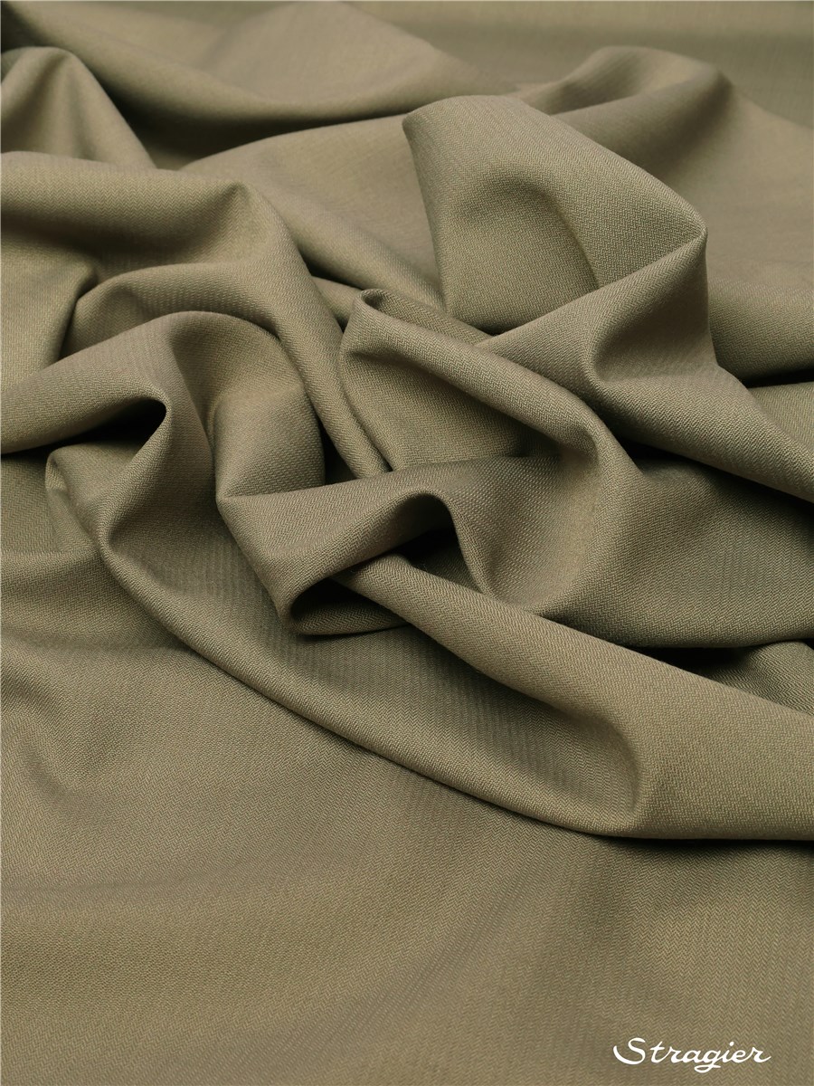 Grain de blé - Wool - blended - Uni - Grège Taupe