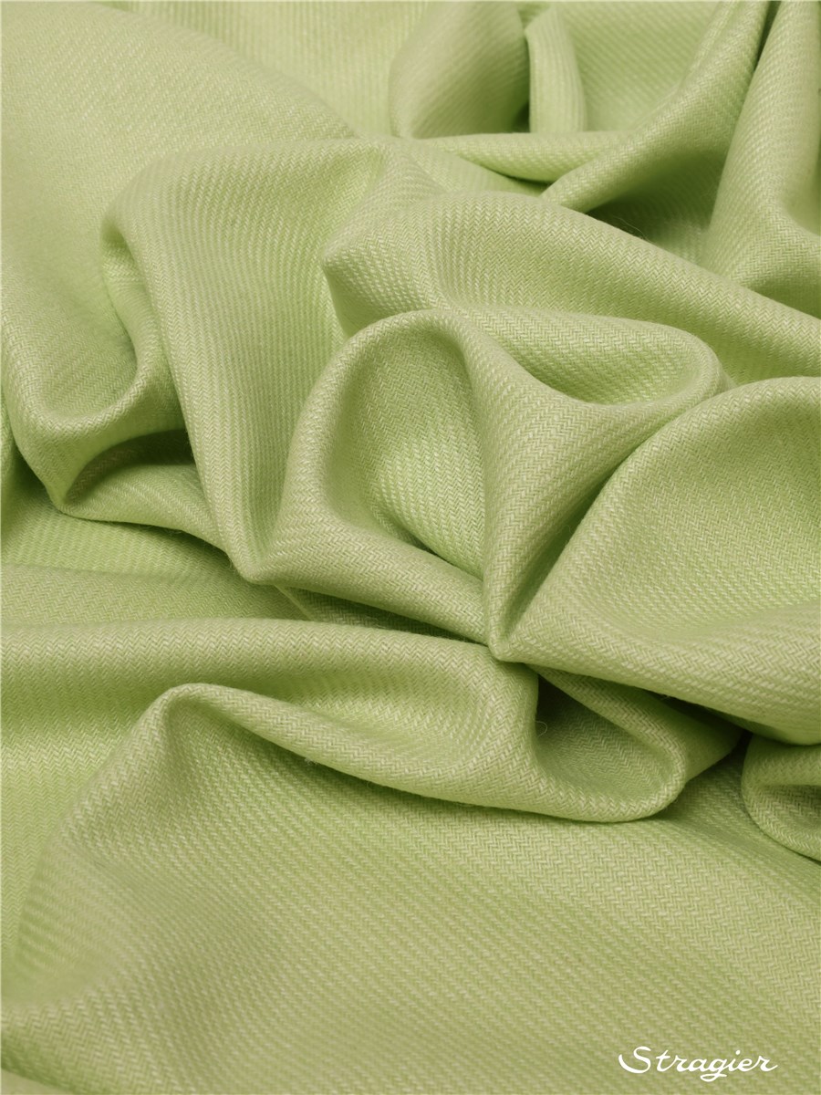 Pure Wool - common Twill - Plain - Vert anisé pastel