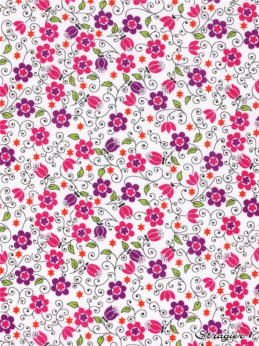 Liberty Tana Lawn - Clemmie - Framboise-Mûre
