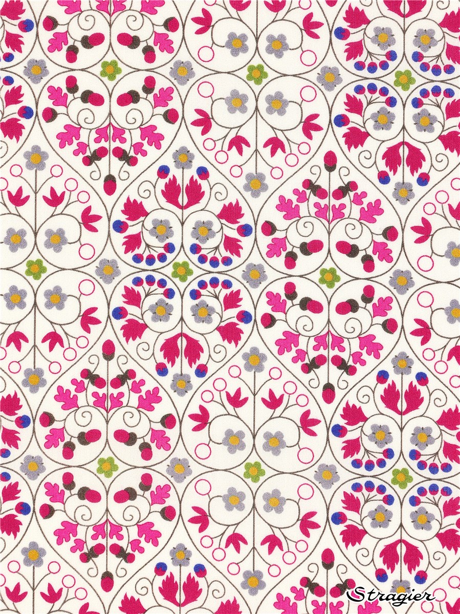 Liberty Tana Lawn - Delfie - Fuchsia