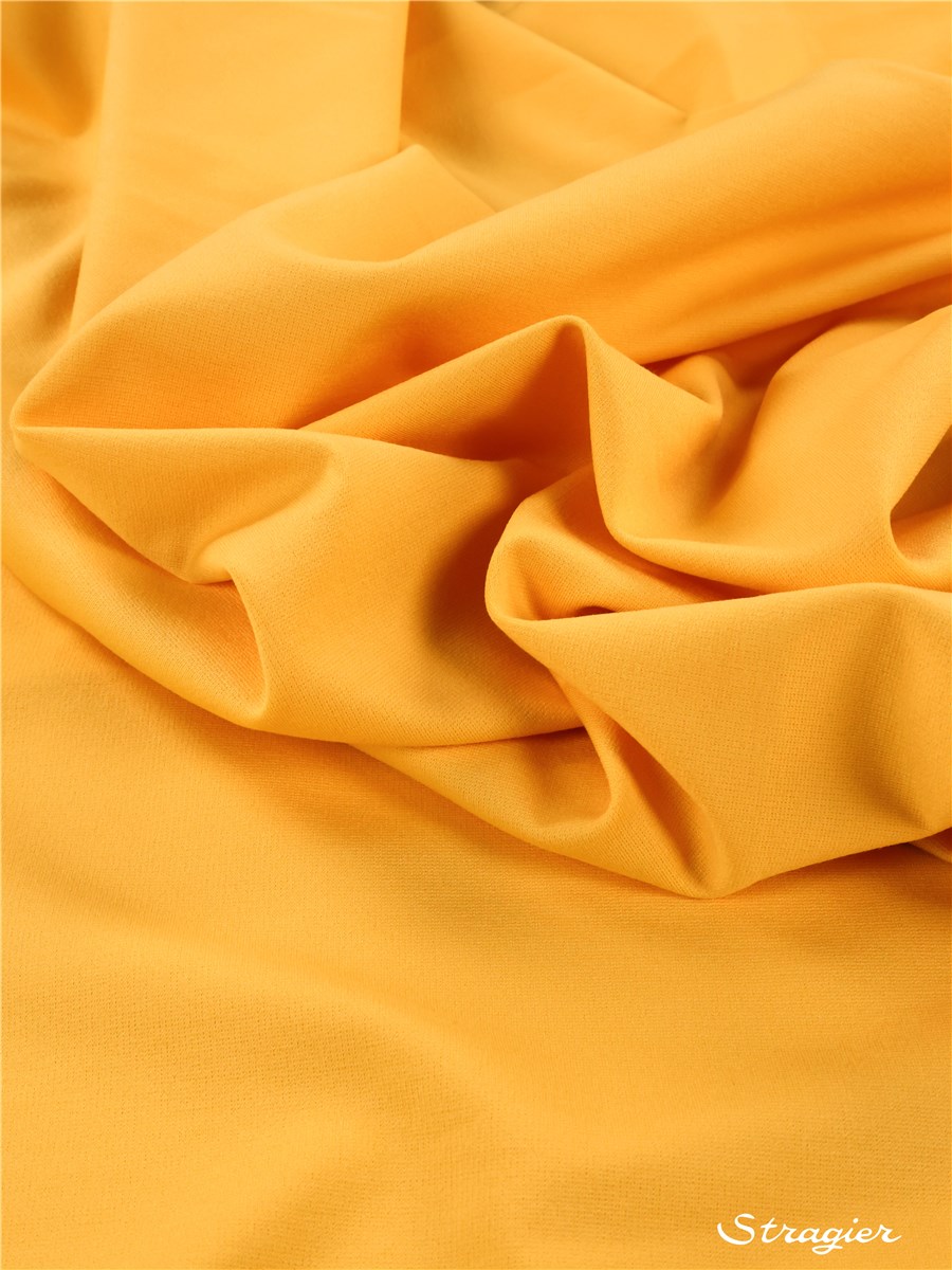 Milano Knitted Fabric - Stretch -320g - uni - Jaune Tournesol
