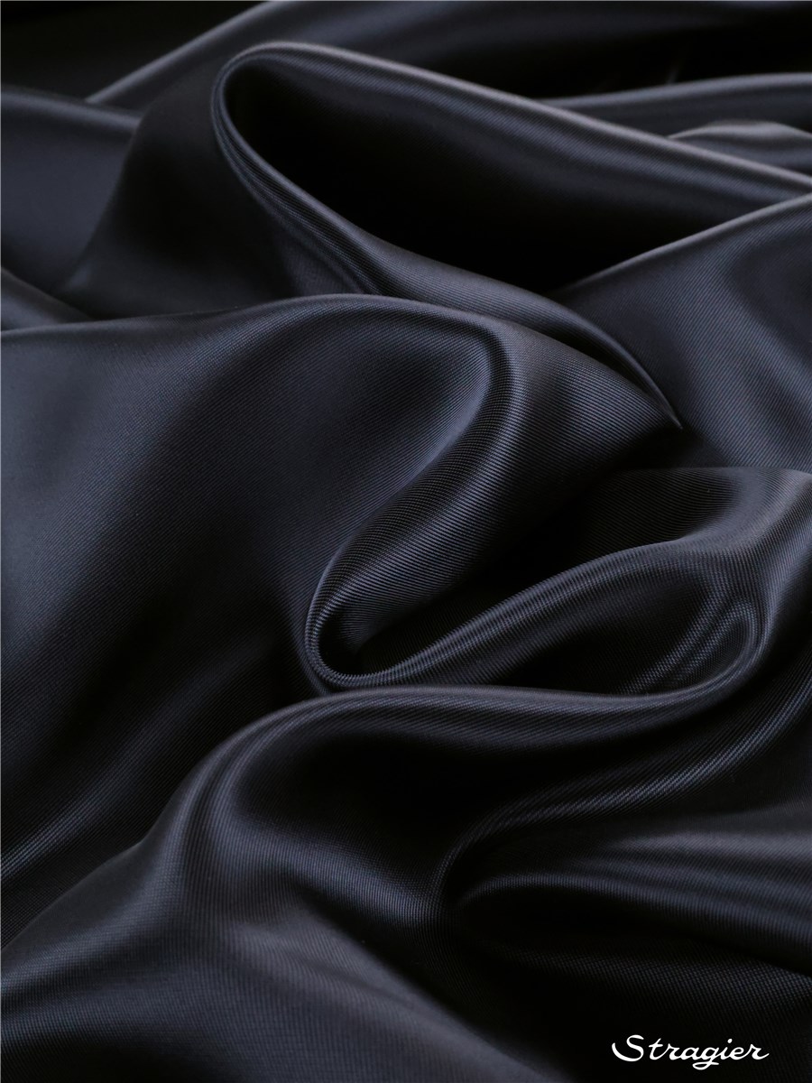 Doublure Twill - Atlin - uni - Marine foncé