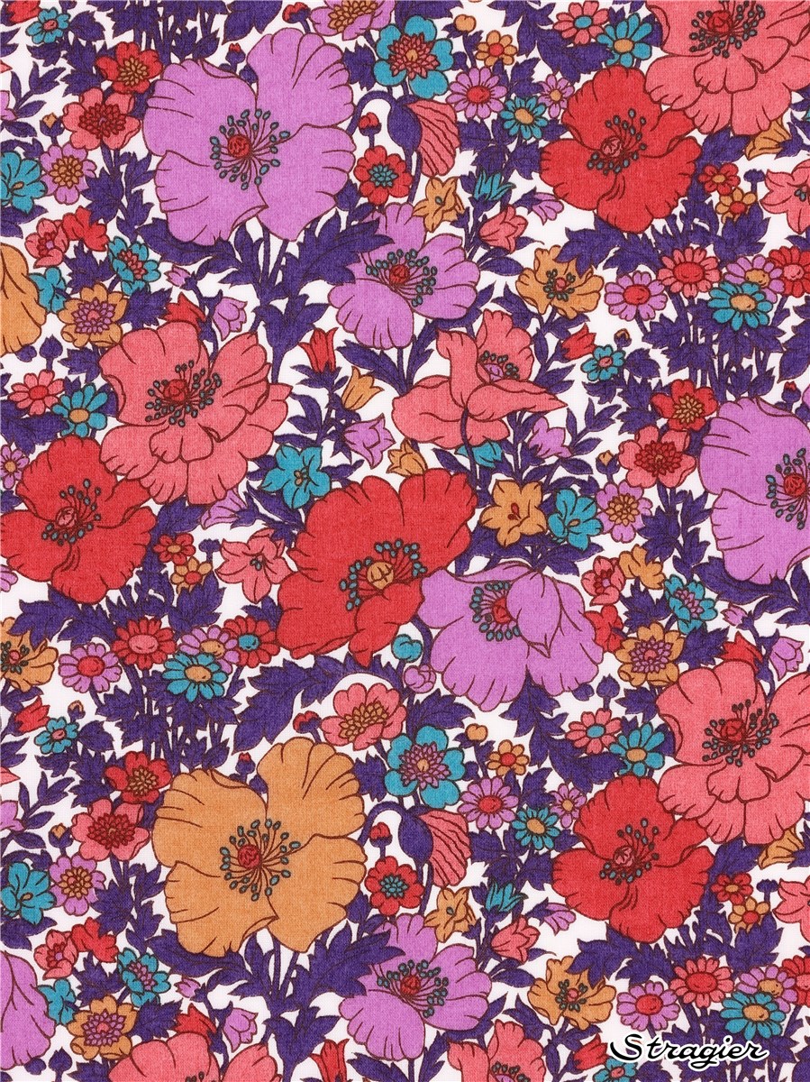 Liberty Tana Lawn - Meadow Song - Dusk