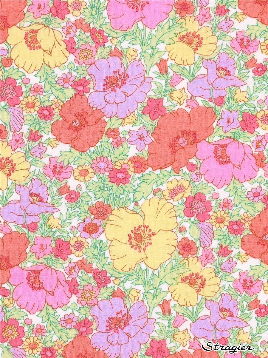 Liberty Tana Lawn - Meadow Song - Azalée