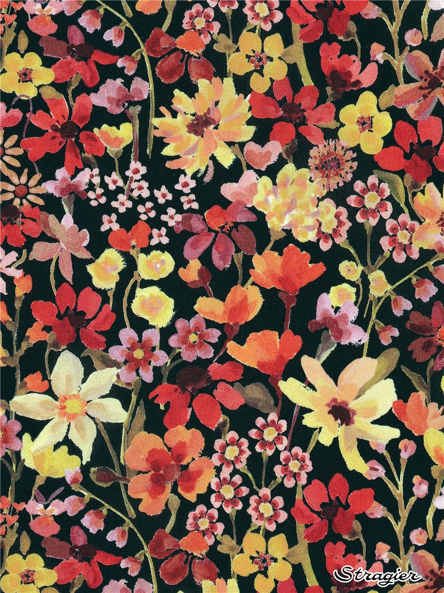 Liberty Tana Lawn - Dreams of Summer - Burnt