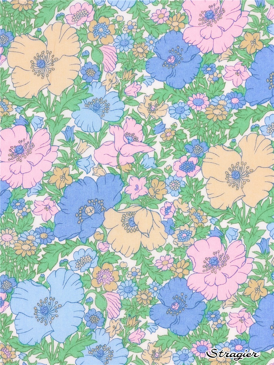 Liberty Tana Lawn - Meadow Song - Baltique