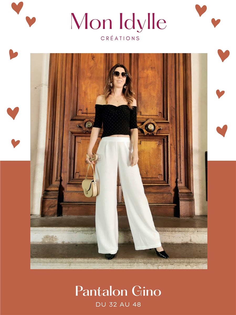 Patron Mon Idylle - Pantalon-Short Gino -  - EU 32-48 