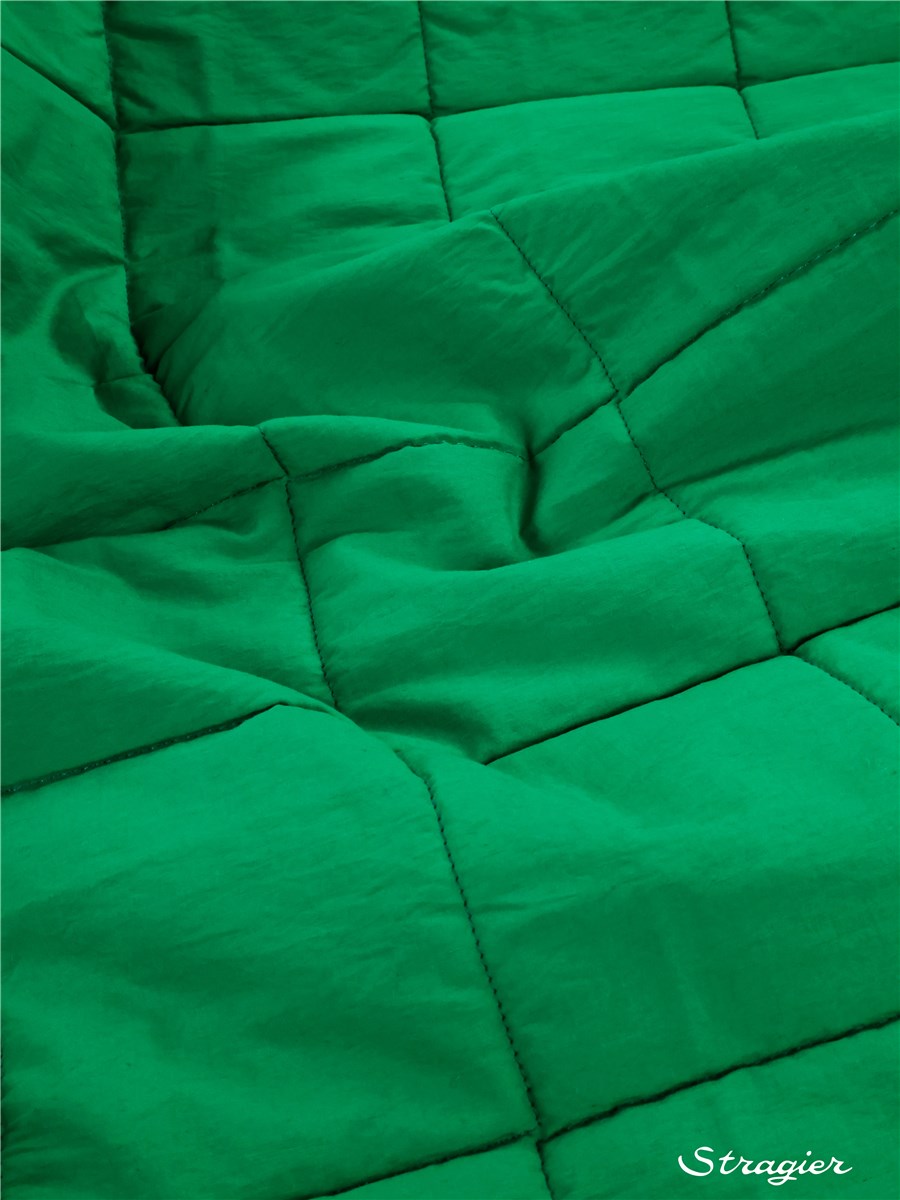 Quilted Fabrics - Cotton - uni - Vert Golf