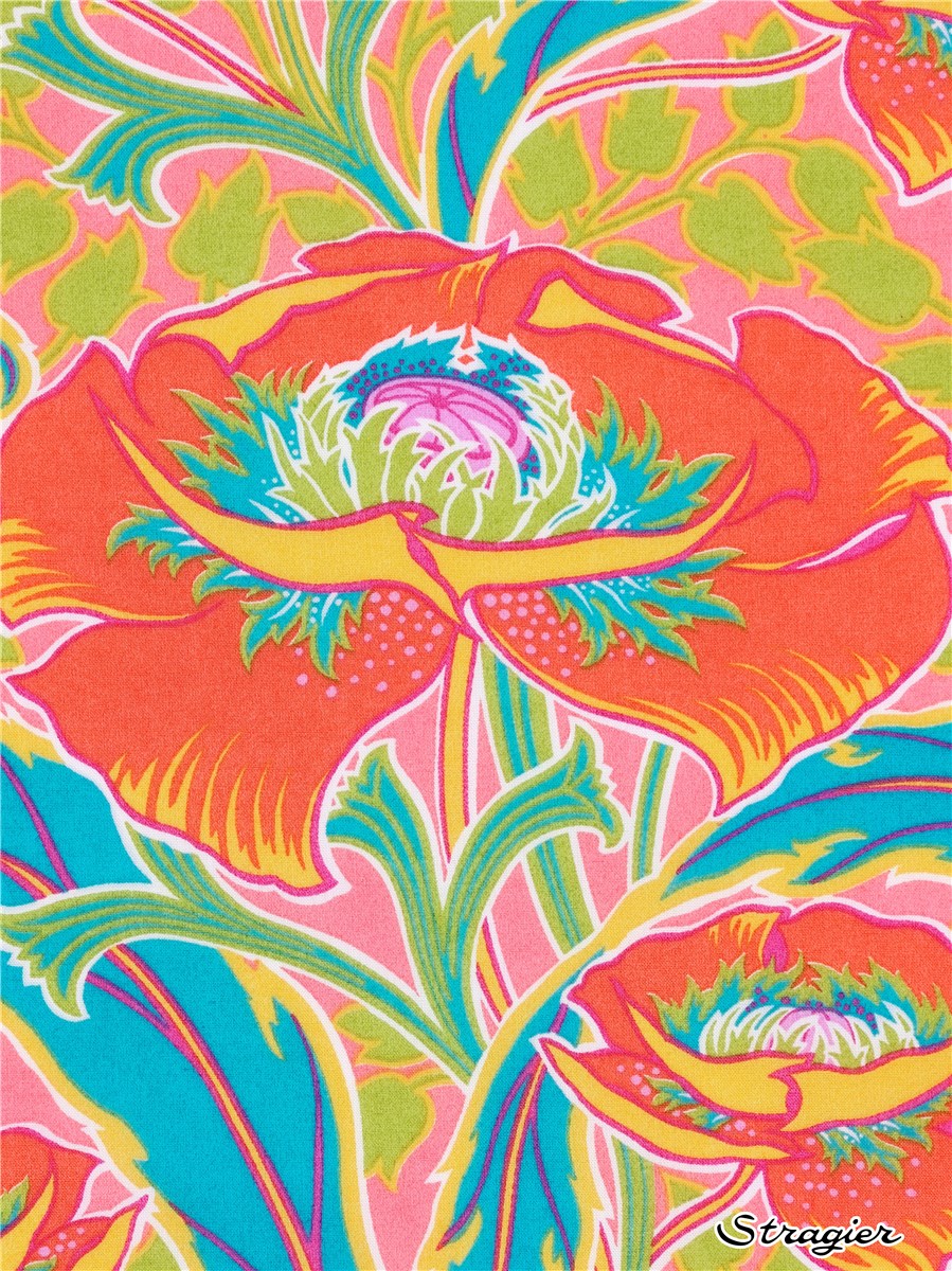 Liberty Tana Lawn - Rossetti's Garden - Corail 
