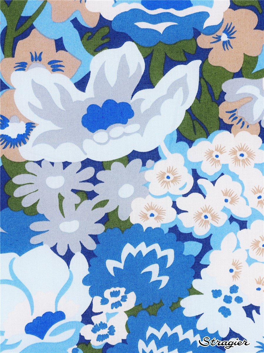 Liberty Tana Lawn - Lord Thorpe - Bleu élégant