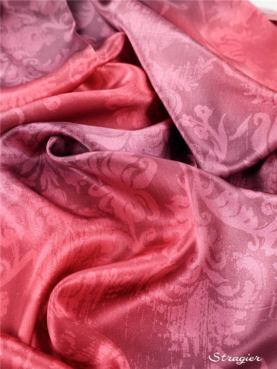 Silk Satin - Leszczynska - Framboise-Corail