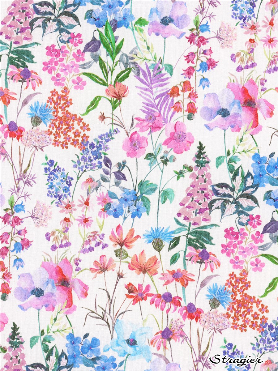 Liberty Tana Lawn - Purley Meadow - Lilas