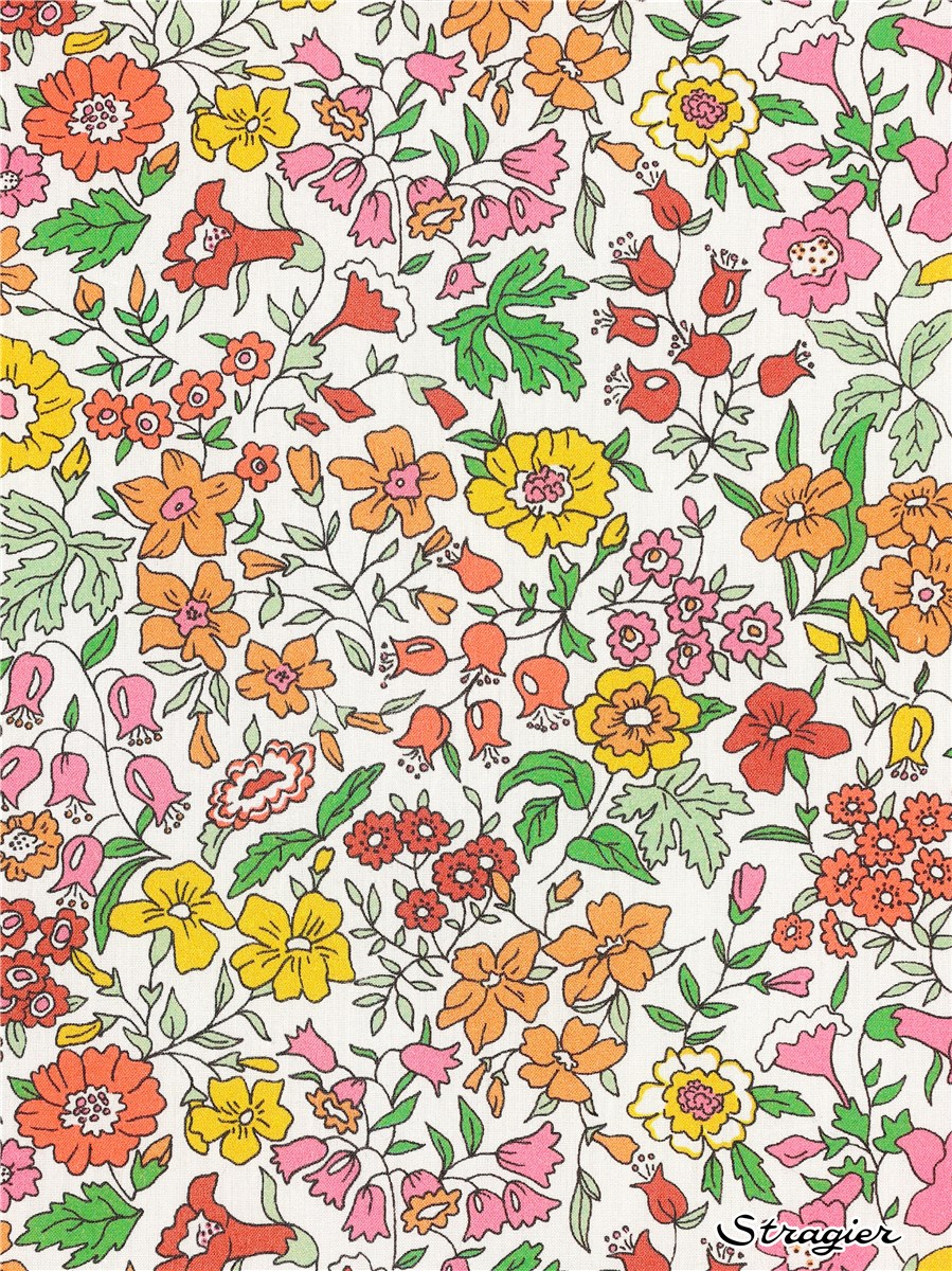Liberty Tana Lawn - Emma Amelia - Coquelicot