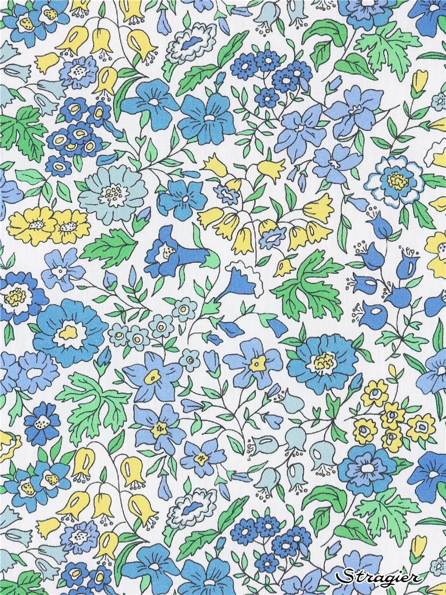 Liberty Tana Lawn - Emma Amelia - Bleuet