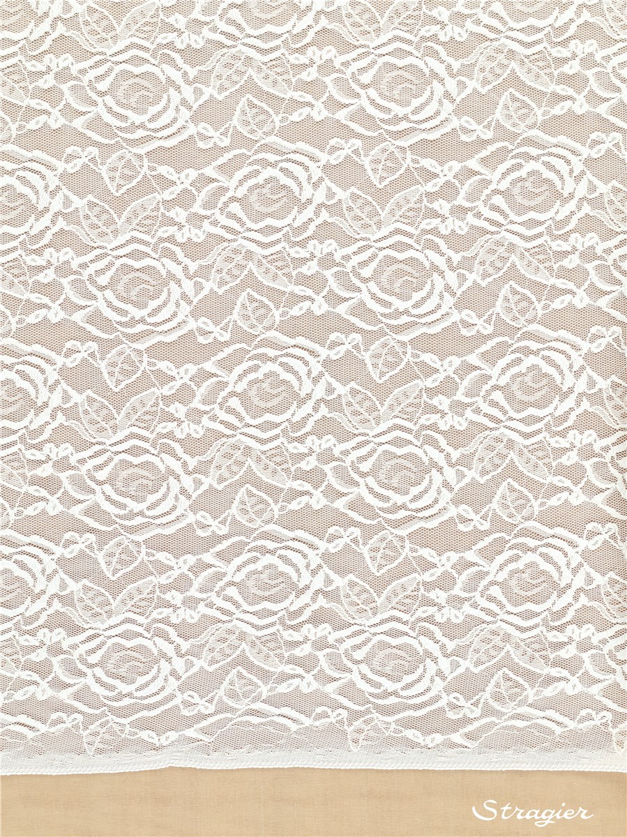 Stretch Lace - Lino - Ivoire clair Stragier - 145 cm