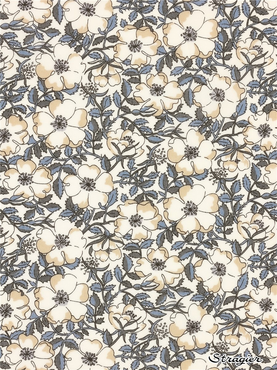 Liberty Tana Lawn - May Morris - Beige - Jeans 