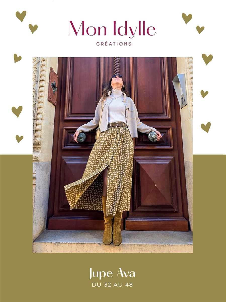 Patron Mon Idylle - Jupe Ava -  - EU 32-48 