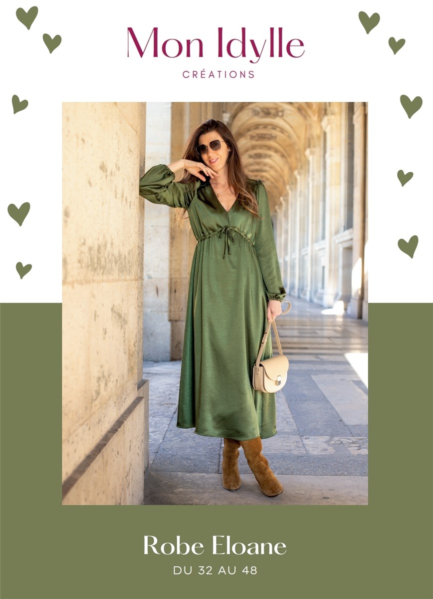 Patron Mon Idylle - Rose Eloane -  - EU 32-48 