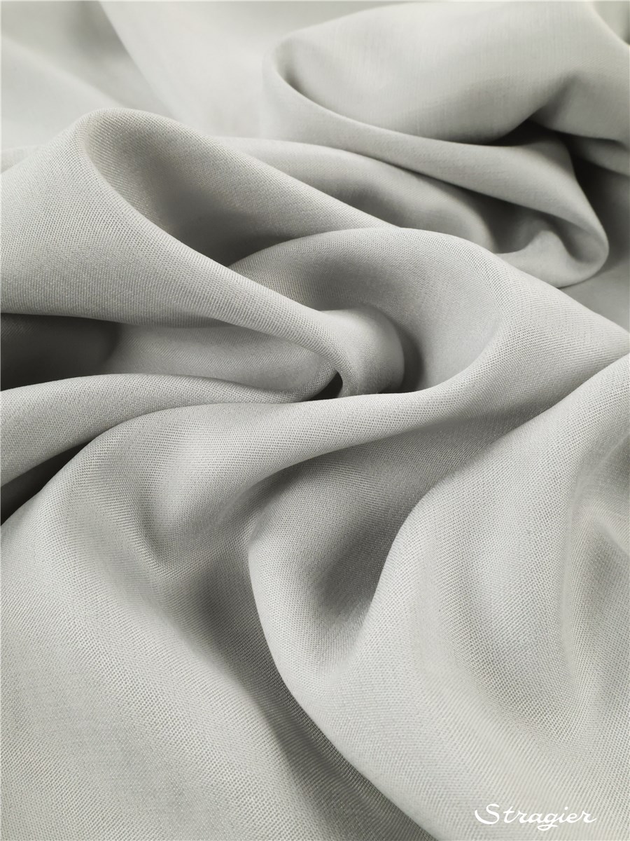 Cupro - heavy - Plain - Gris Perle