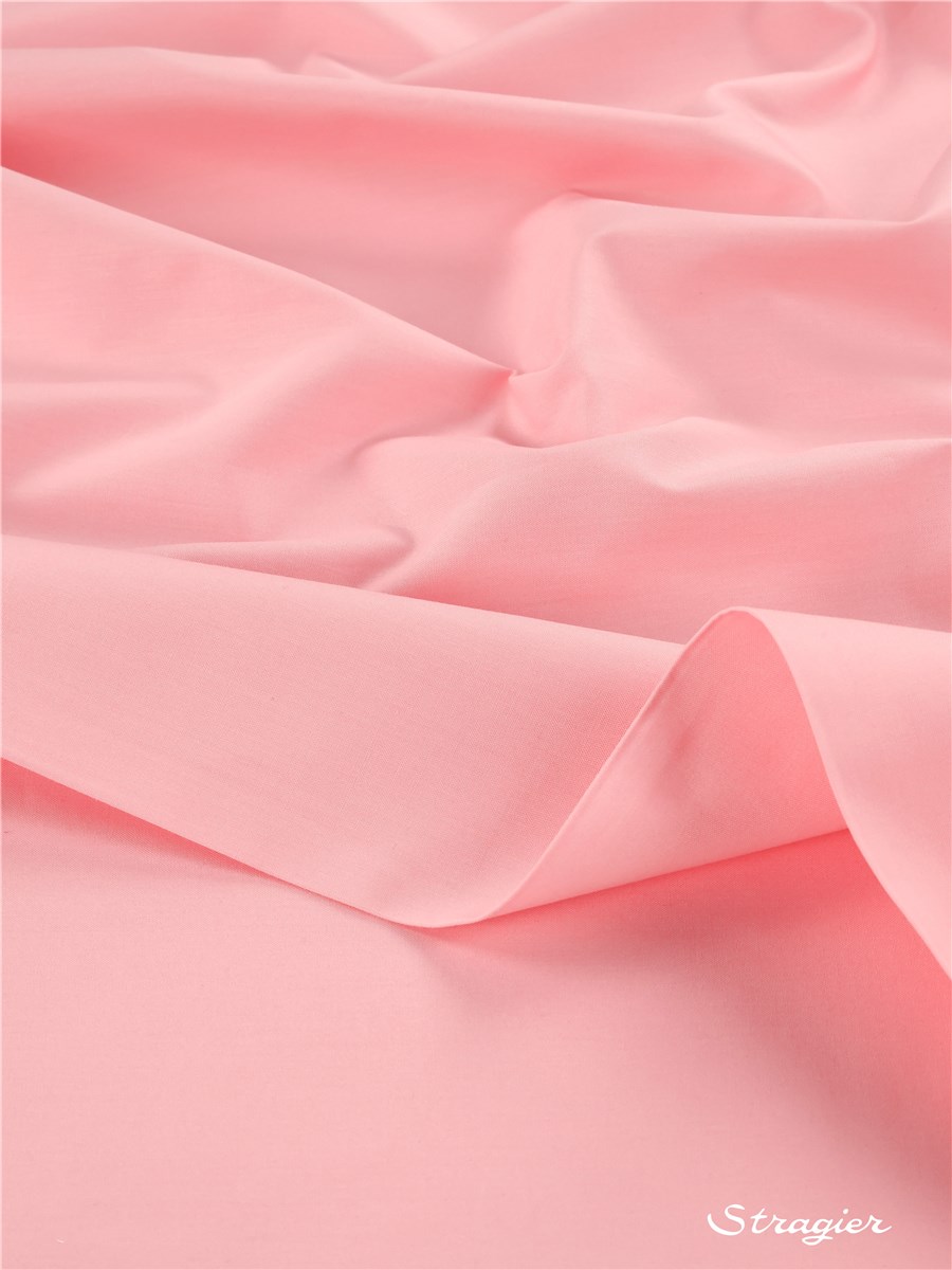 Cotton Percale - uni - Rose - 300 cm