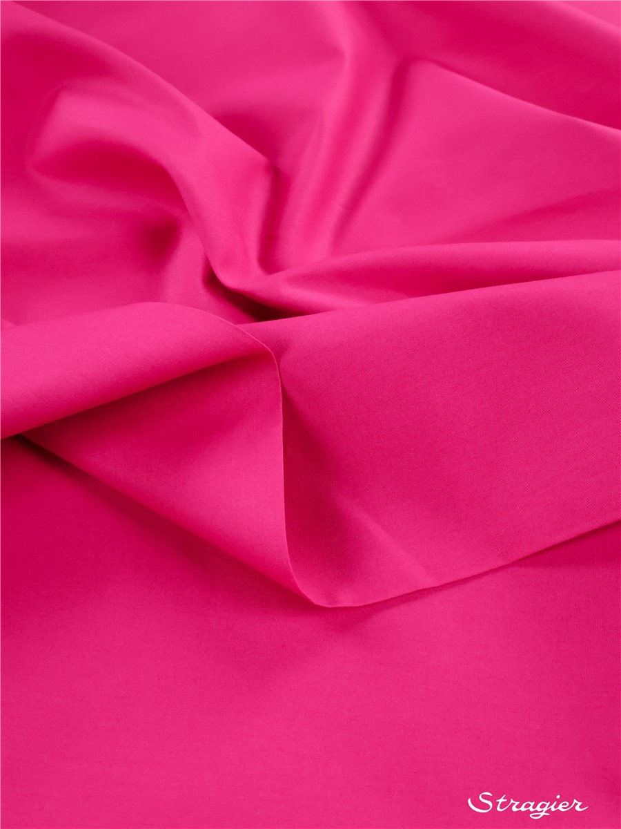 Percale de Coton - uni - Fuchsia - 300 cm