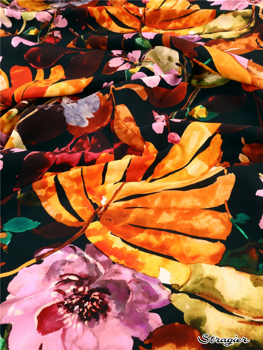 Javanese - Viscose - Tony - Terracota - Safran