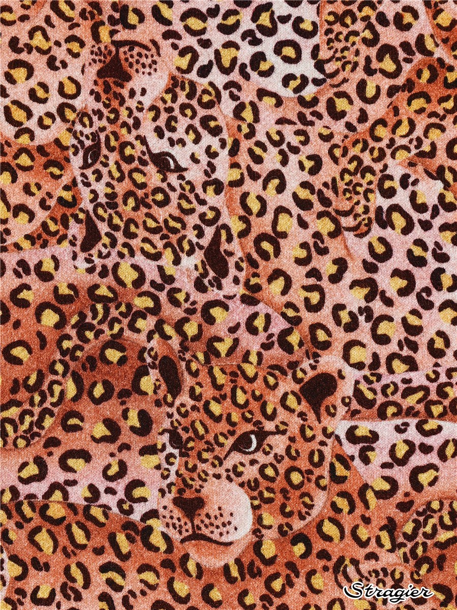 Sweatshirt Liberty pur Coton - Leopard Camo - A