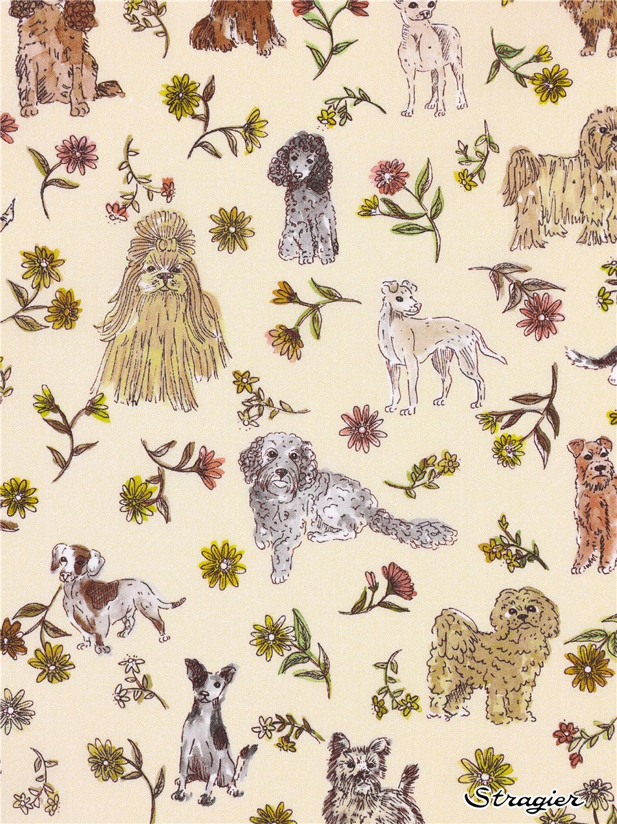 Liberty Tana Lawn - Mal's Pals - Vanille