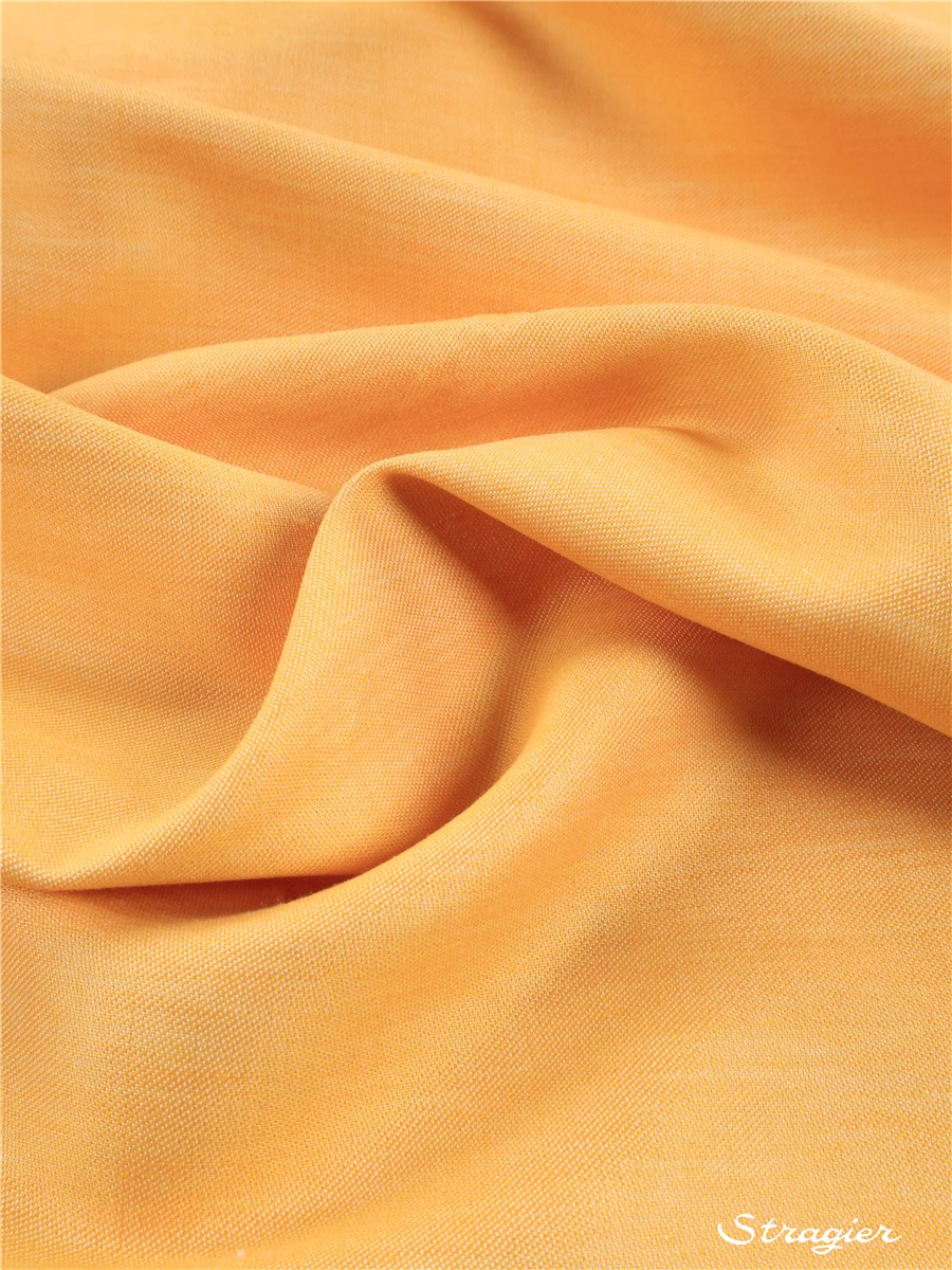 Satin de Lin et coton - Uni - Soleil - 240 cm