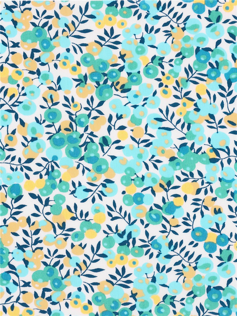 Liberty Tana Lawn - 9009 Wiltshire - Tahiti Fluo - En prévente Exclusive - Disponible Mi-Juillet