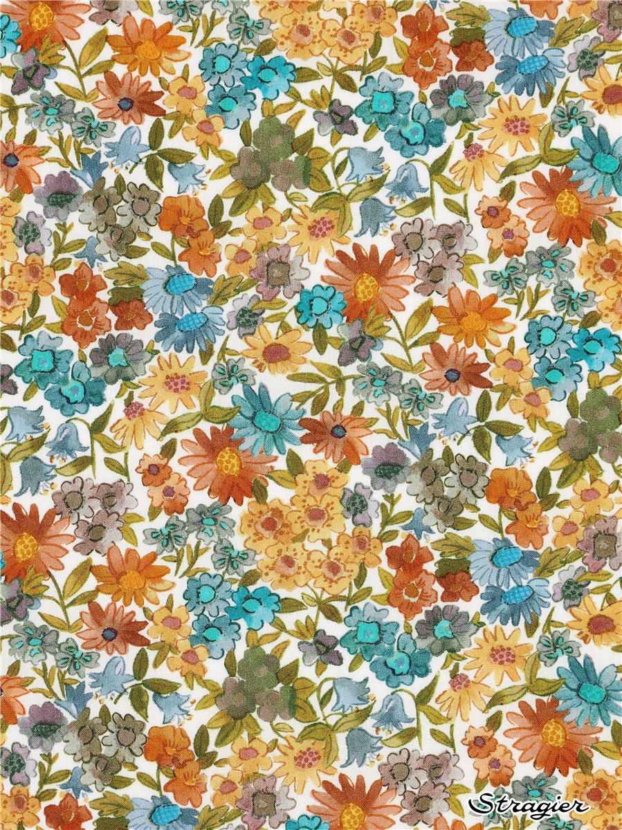 Liberty Tana Lawn - Sandra Spring - Safran