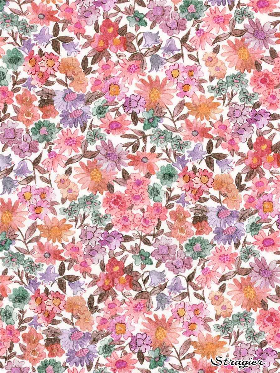 Liberty Tana Lawn - Sandra Spring - Sorbet Rose