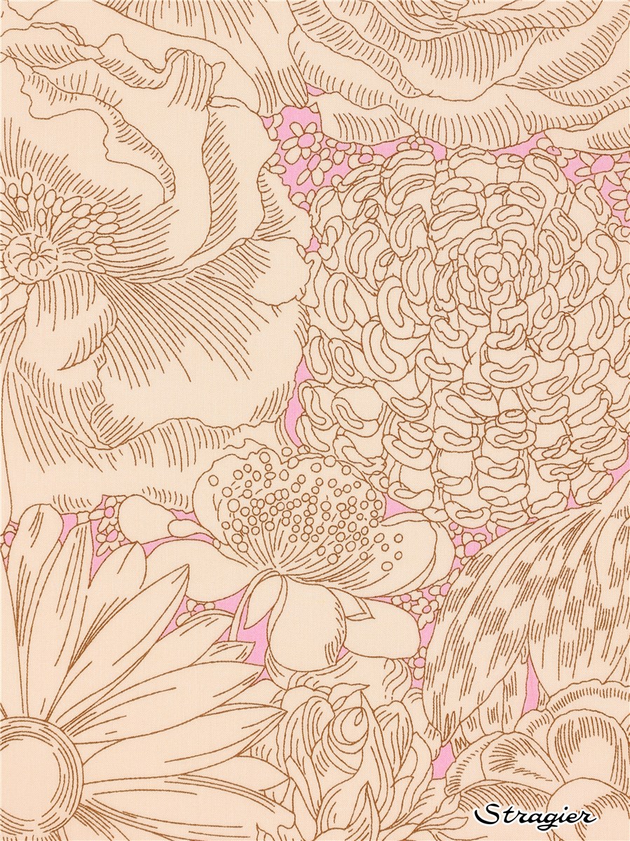 Liberty Tana Lawn - English Bloom - Rose
