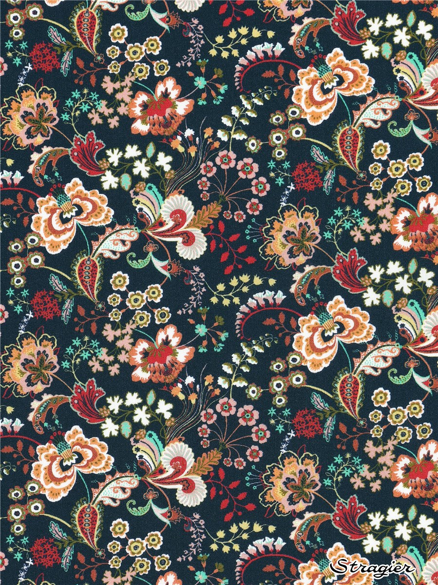Liberty Tana Lawn - Pippa's Symphony - Terre de Sienne