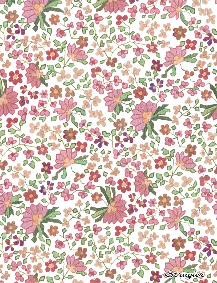 Liberty Tana Lawn - Paisley Posies - Cinamon