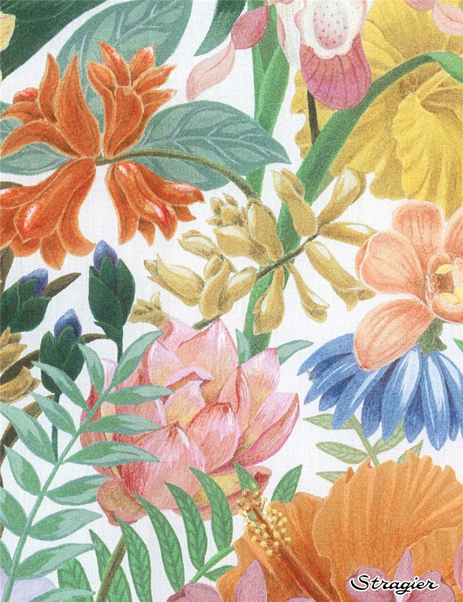 Liberty Tana Lawn - Greenhouse Tropic - Gold Multicolore