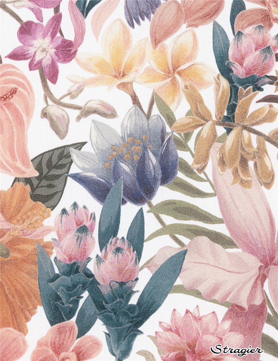 Liberty Tana Lawn - Greenhouse Tropic - Vieux rose