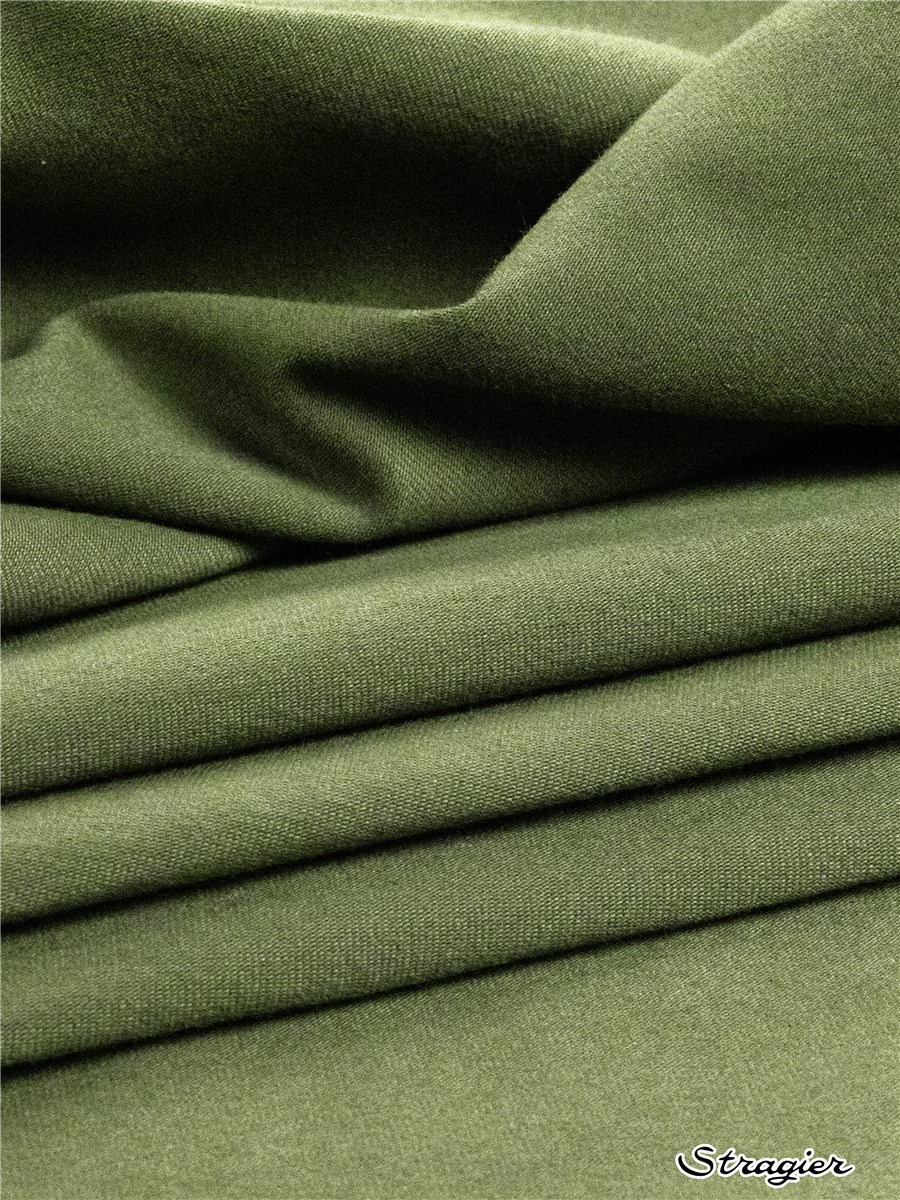 Jersey Coton Stretch 240gr/m² - Uni - Kaki