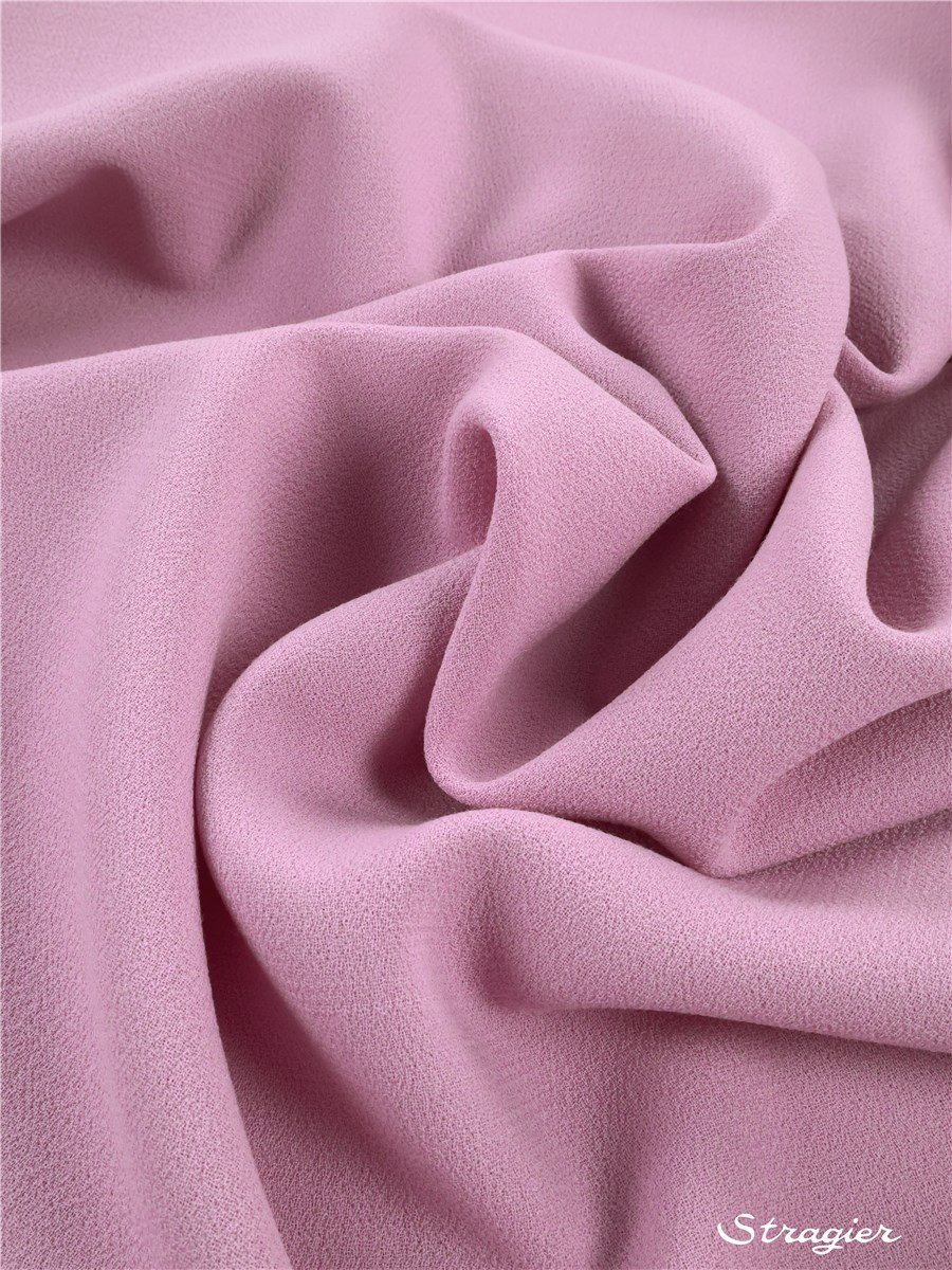 Double crêpe de Laine - Uni - Lilas
