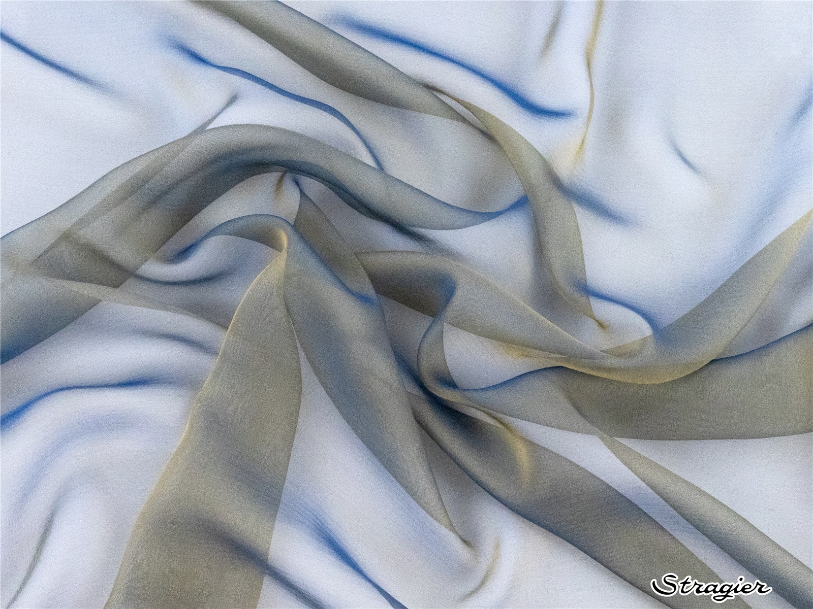 Mousseline de Soie changeante - Uni - Opal 