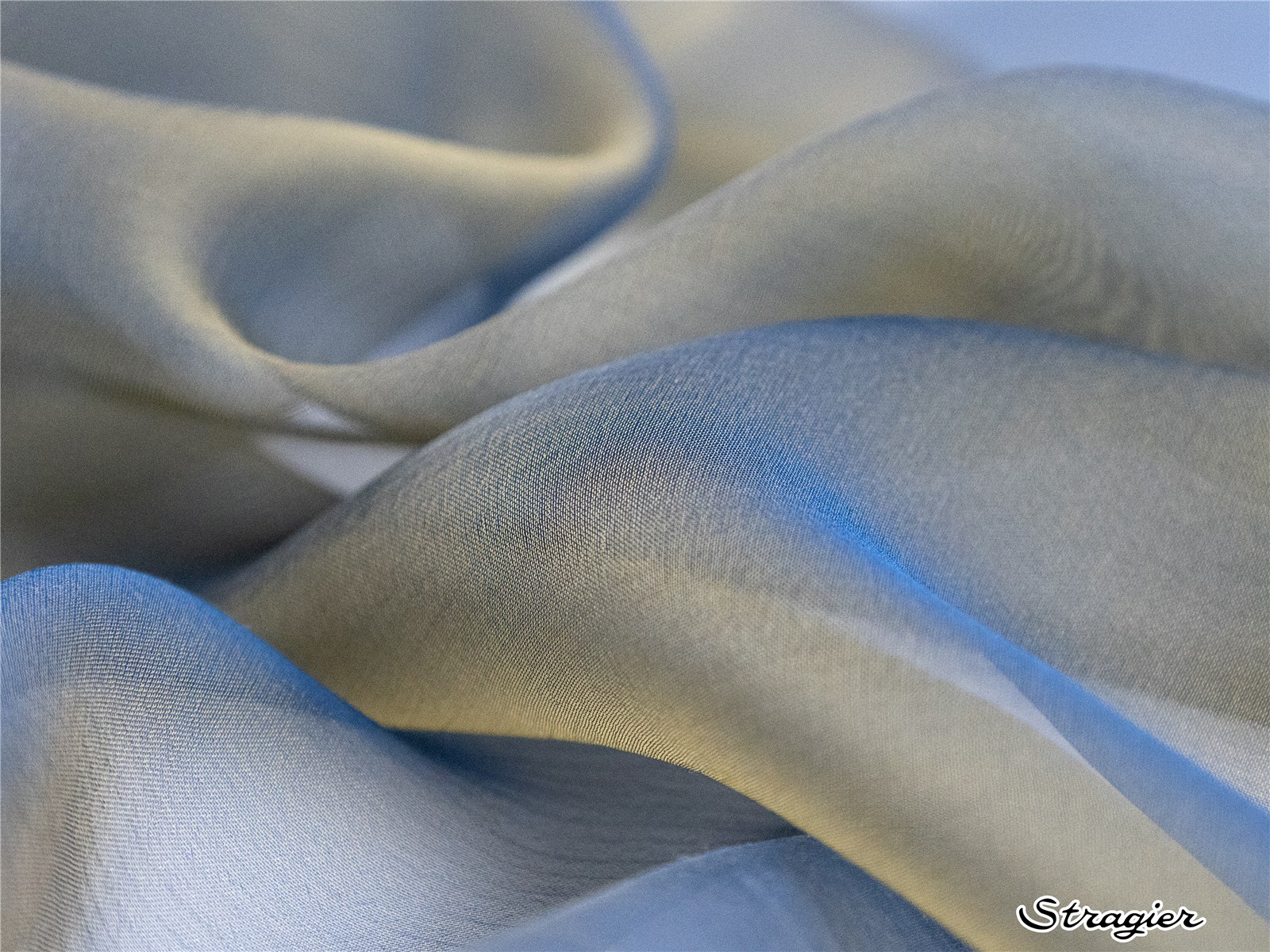 Mousseline de Soie changeante - Uni - Opal 